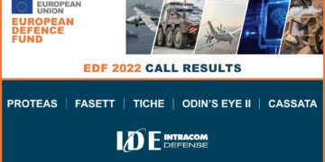 Intracom Defense – Συμμετοχή σε 5 έργα χρηματοδοτούμενα από το Ευρωπαϊκό Ταμείο Άμυνας ΕDF