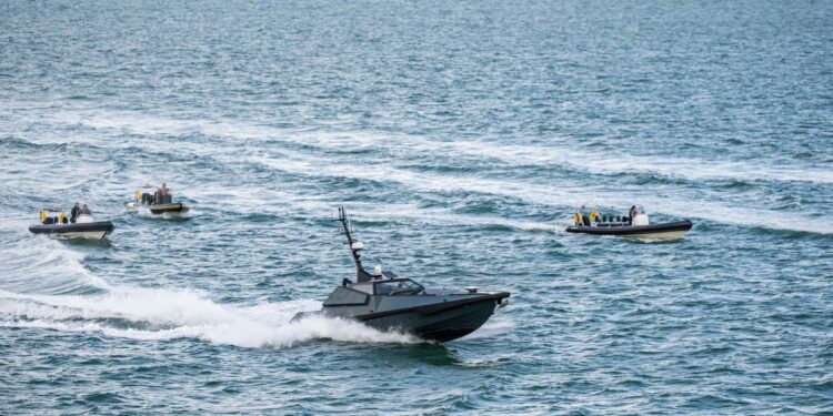 Multi-Domain AI Development Exercise Conducted by Royal Navy in the Solent Tests Vessel Recognition Capabilities