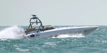 Αδρανοποιώντας τον Τουρκικό Στόλο μέσω συνεργατικής εμπλοκής Περιφερόμενων Πυρομαχικών με Μη Επανδρωμένα Ρομποτικά Ταχύπλοα