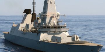 Bρετανικό HMS Diamond (D34) Type-45 στις Επιχειρήσεις στην Ερυθρά Θάλασσα