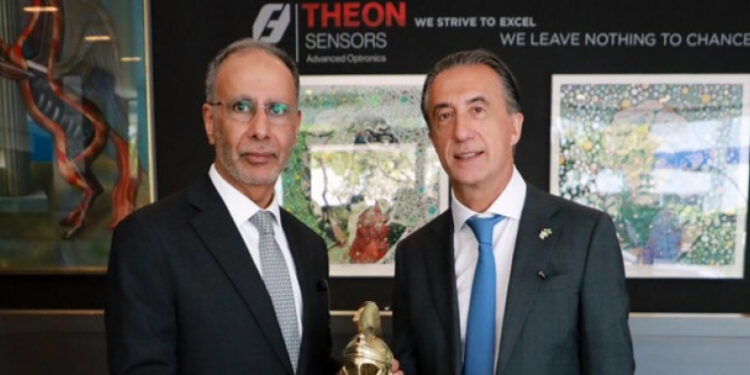 Η THEON SENSORS φιλοξένησε αντιπροσωπεία από το Βασίλειο της Σαουδικής Αραβίας και τον Διοικητή της Γενικής Αρχής Στρατιωτικών Βιομηχανιών