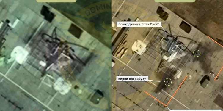 Καταστροφή Ρωσικού Su-57 Felon από Ουκρανικά drone και κρούσεις ακριβείας μέσω ATACMS έναντι Ρωσικών εδαφών