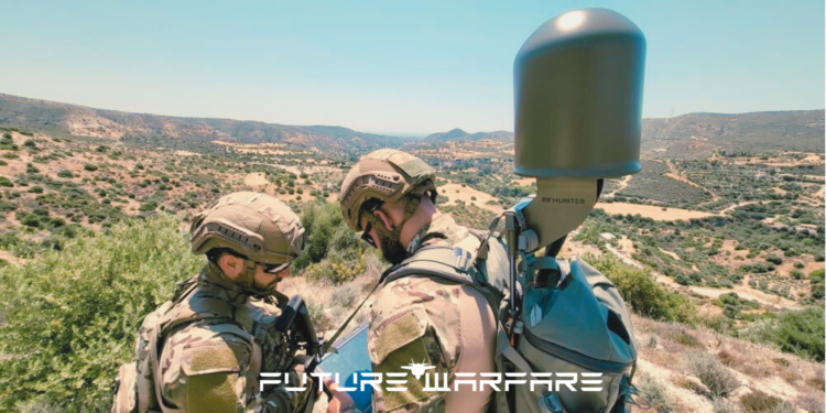 To σύστημα RF Hunter αντιμετώπισης FPV drone παρουσίασε η Κυπριακή SignalGeneriX