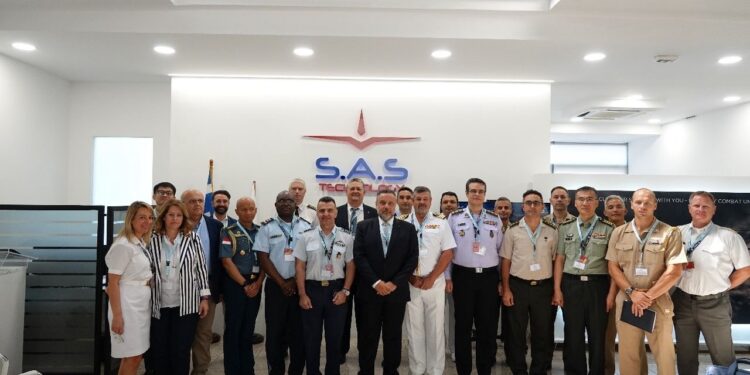 H SAS Technology φιλοξένησε 18 Ακολούθους Άμυνας από 15 χώρες στις εγκαταστάσεις της