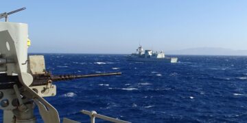 Συνεκπαίδευση Μονάδων Πολεμικού Ναυτικού με Μονάδες της SNMG-2 – Συμμετοχή Φ/Γ ΝΙΚΗΦΟΡΟΣ ΦΩΚΑΣ & Φ/Γ ΛΗΜΝΟΣ