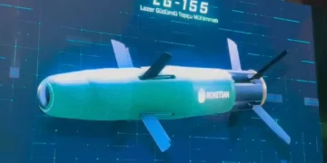 Η ROKETSAN παρουσίασε το κατευθυνόμενο βλήμα LG-155 για κρούση έναντι κινητών τεθωρακισμένων στόχων