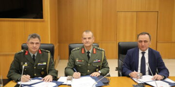 Υπογραφή Κοινού Σχεδίου Δράσης (ΚΣΔ) Ελλάδας – Κύπρου – Αρμενίας και Προγράμματος Στρατιωτικής Συνεργασίας (ΠΣΣ) Ελλάδας – Αρμενίας