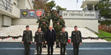 Επίσκεψη ΥΠΑΜ Ν. Δένδια στην Αλεξανδρούπολη και την οριογραμμή της Ελλάδας στον Έβρο 