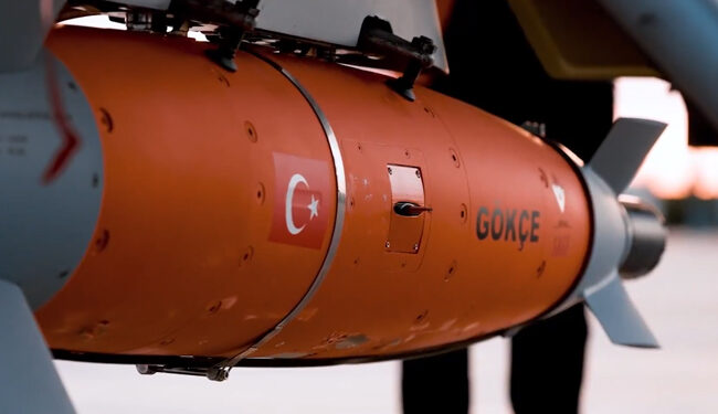 Επιτυχής δοκιμή του τουρκικού GÖKÇE για βόμβες γενικής χρήσης Mk-83 (GPBs) εκτοξευόμενο από UCAV AKINCI