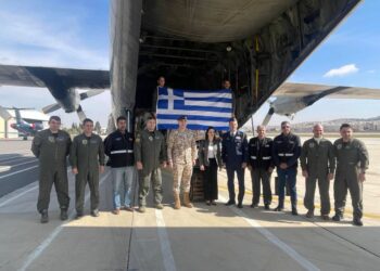Αποστολή Ανθρωπιστικής Βοήθειας για τη Γάζα από τον Ελληνικό Στρατό