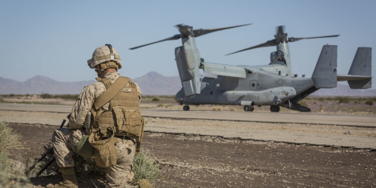 Αλλάζοντας το λαθρομεταναστευτικό – Ανάπτυξη δυνάμεων Αμερικανών Πεζοναυτών με V-22 Osprey στα νότια σύνορα για περιορισμό λαθρομετανάστευσης