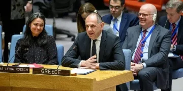 Γιώργος Γεραπετρίτης για Ουκρανία στο Συμβούλιο Ασφαλείας του ΟΗΕ: “Η Ελλάδα είναι σταθερός θιασώτης της ειρήνης”