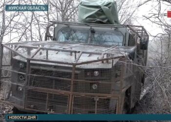 Κατάληψη τούρκικου τεθωρακισμένου οχήματος Kirpi-II από τις Ρωσικές Δυνάμεις στην Ουκρανία