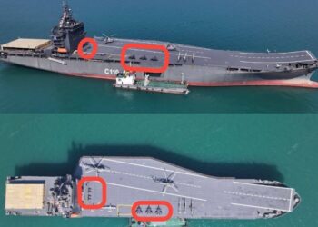 OSINT: To Ιράν παρουσίασε το Drone Carrier Shahid Bagheri (C110-4) με το μη επανδρωμένο αεροσκάφος Qaem (πρώην Qaher F-313)