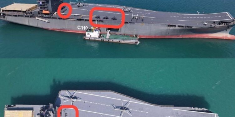 OSINT: To Ιράν παρουσίασε το Drone Carrier Shahid Bagheri (C110-4) με το μη επανδρωμένο αεροσκάφος Qaem (πρώην Qaher F-313)