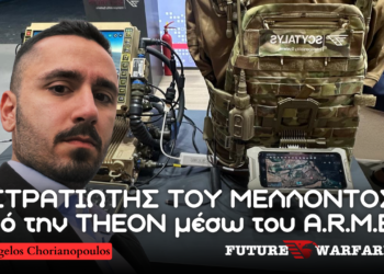 Έλληνας Στρατιώτης του Μέλλοντος από την THEON – Ανάλυση του οικοσυστήματος A.R.M.E.D.