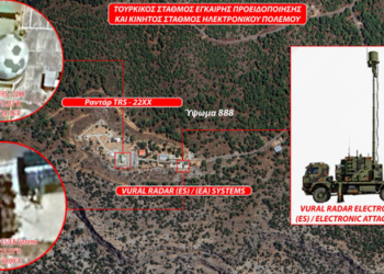 Το τουρκικό σύστημα ηλεκτρονικού πολέμου VURAL «τυφλώνει» τα ραντάρ της Εθνικής Φρουράς στην Κύπρο