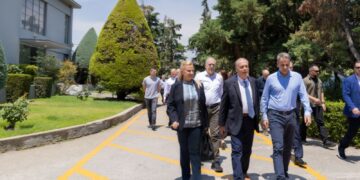 Ο Πρωθυπουργός Κυριάκος Μητσοτάκης επισκέφθηκε τις εγκαταστάσεις της METLEN στον Βόλο