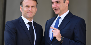Τριμερής Συνάντηση Μακρόν – Μητσοτάκη – Χριστοδουλίδη στην Πάφο: Ευρωπαϊκή ασπίδα ασφάλειας για την Κύπρο
